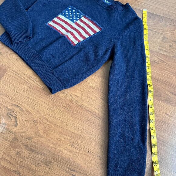 THE LIMITED Women's Navy and Blue Jumper - Picture 3 of 6